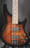 Schecter Guitar Research C-4 Standard Electric Bass Guitar Tobacco Burl