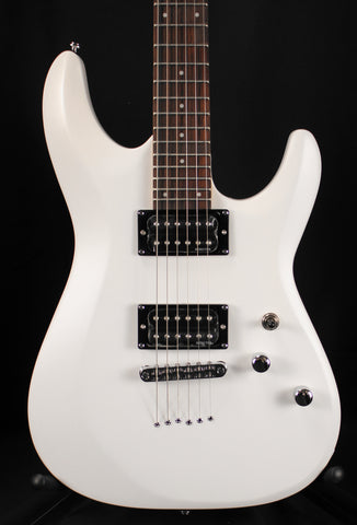 Schecter C-6 Deluxe Electric Guitar Satin White
