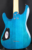 2022 Schecter C-6 Plus Electric Guitar Ocean Blue Burst