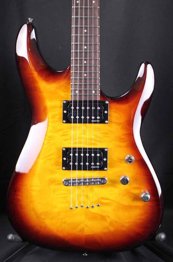 Schecter C-6 Plus Electric Guitar Vintage Sunburst