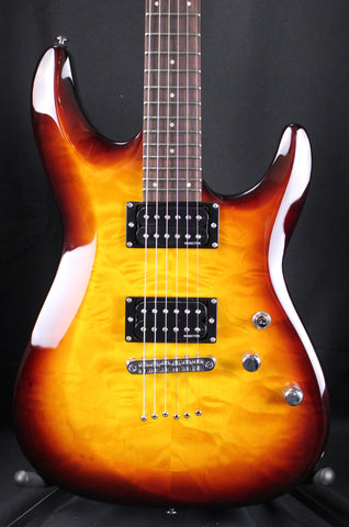 Schecter C-6 Plus Electric Guitar Vintage Sunburst