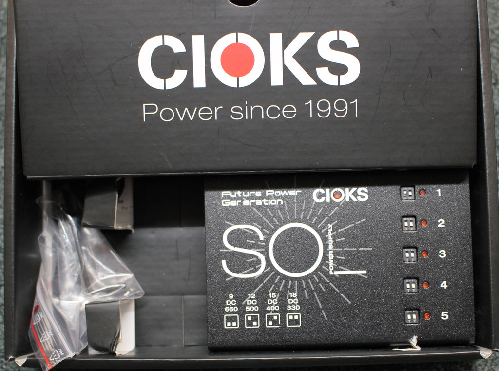 CIOKS SOL Compact Pedal Power Supply USED