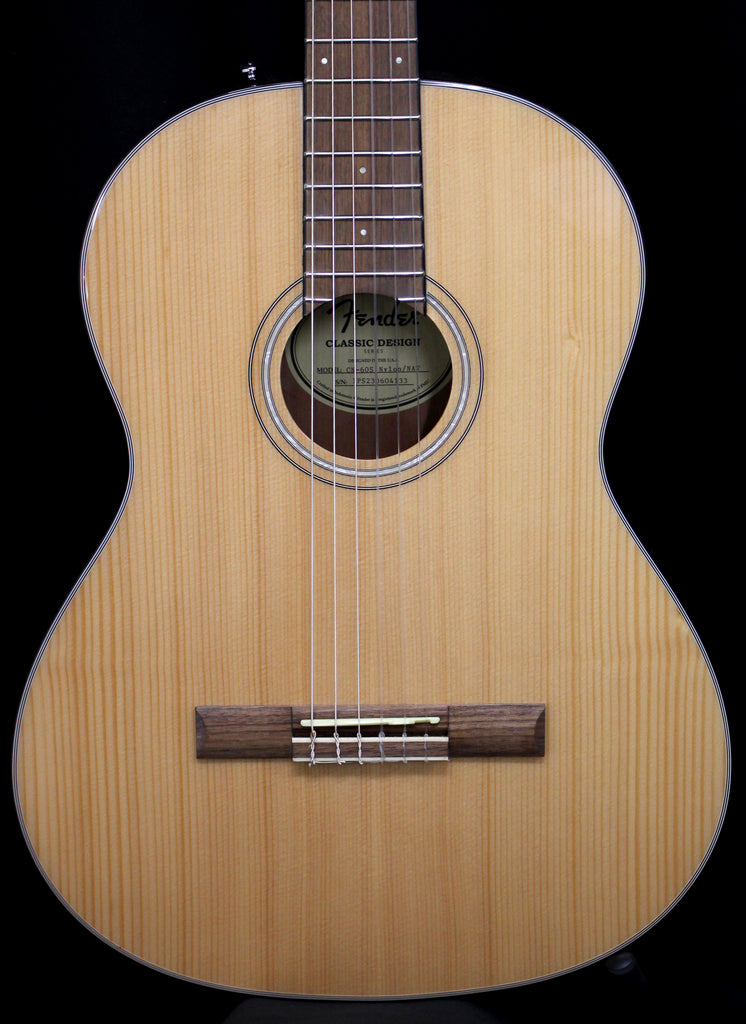 Fender CN60S Nylon Classical Acoustic Guitar Natural