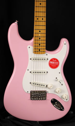 Squier Classic Vibe 50's Stratocaster HardTail Electric Guitar Shell Pink