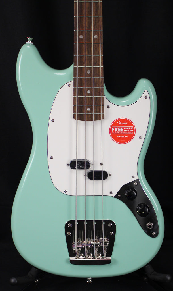 Squier Classic Vibe 60's Mustang Bass Electric Bass Guitar Surf Green