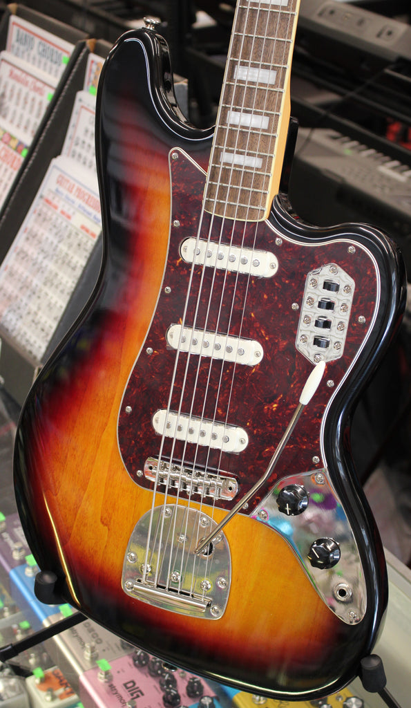 Squier Classic Vibe Bass VI Electric Bass Guitar 3-Color Sunburst