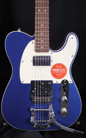 Squier Classic Vibe Custom Telecaster SH Bigsby Electric Guitar Lake Placid Blue