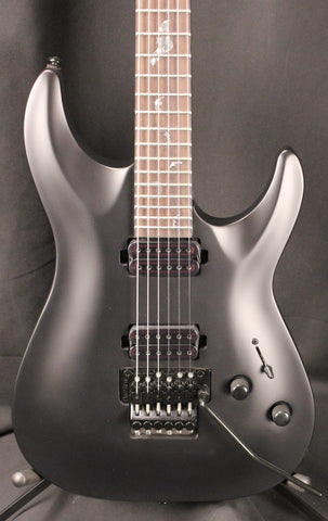 Schecter Damien 6 FR Heretic Electric Guitar Satin Black