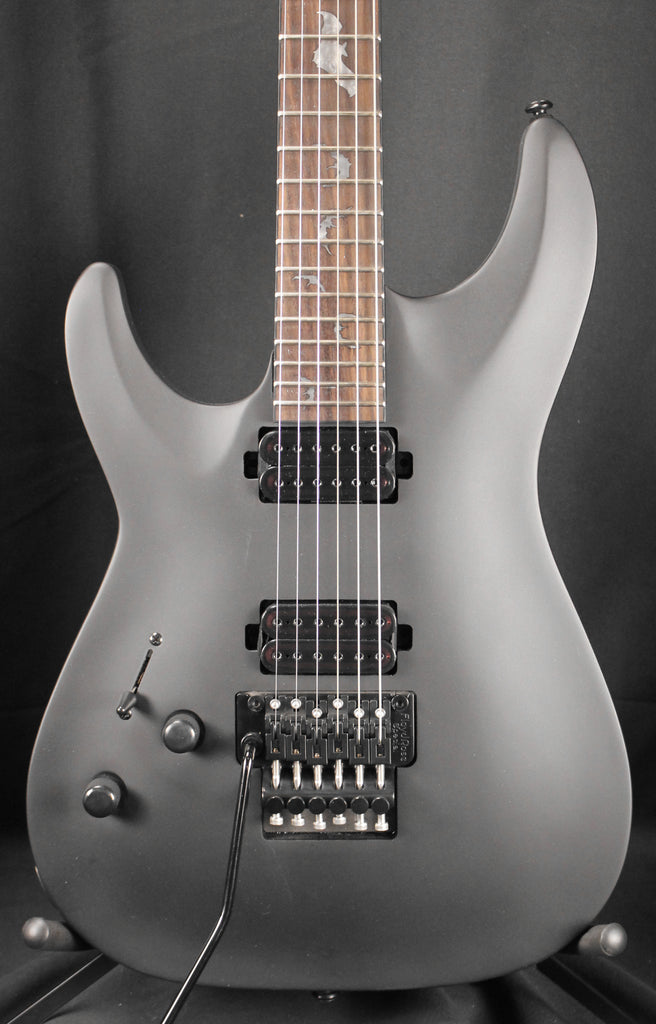 Schecter Damien-6 FR Left-Handed Electric Guitar Satin Black