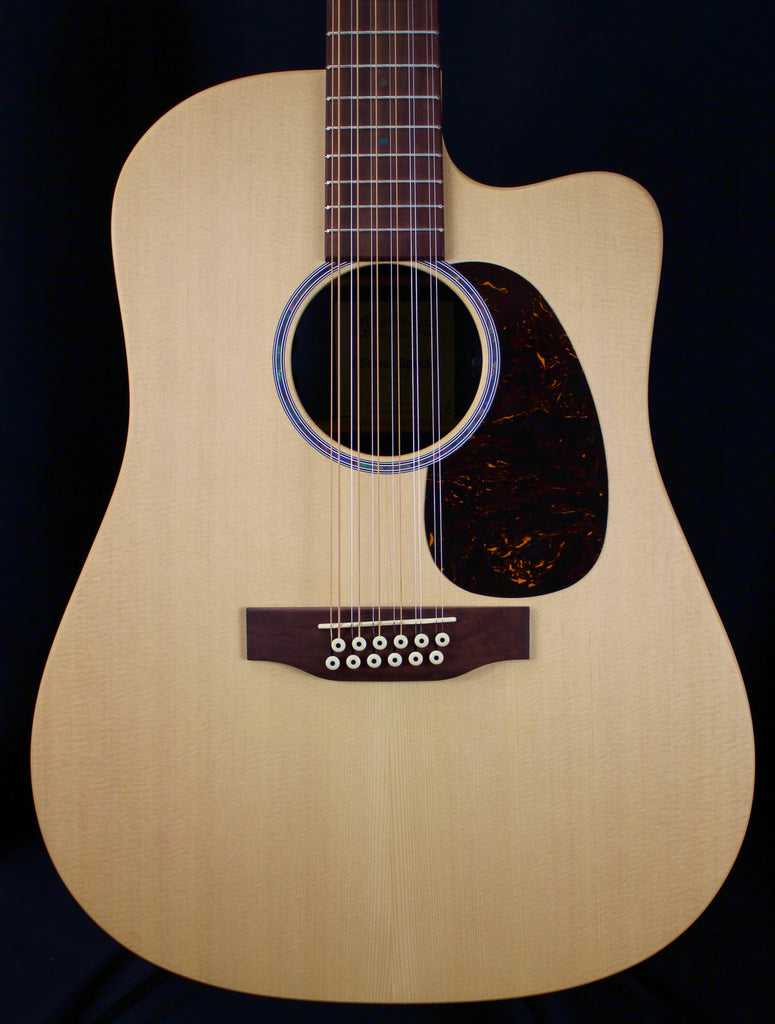 Martin X-Series DC-X2E 12-String Acoustic Electric Guitar Natural w/Gigbag