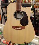 Martin X-Series DC-X2E 12-String Acoustic Electric Guitar Natural w/Gigbag