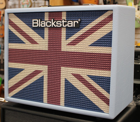 Blackstar Limited Debut 50 50W Guitar Combo Amp Union Flag Baby Blue