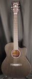 Schecter Cutaway Deluxe Acoustic Guitar See-Thru Black