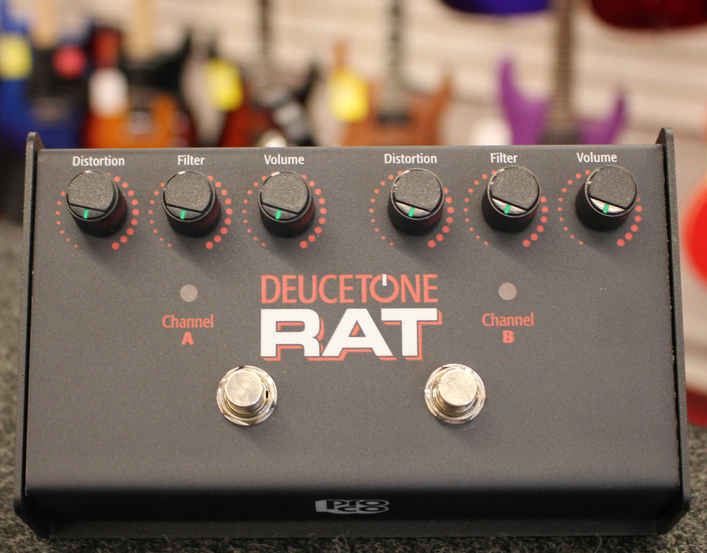 recording pedal for guitar ProCo DeuceTone Rat Distortion Guitar Effects Pedal – Dr. Guitar Music
