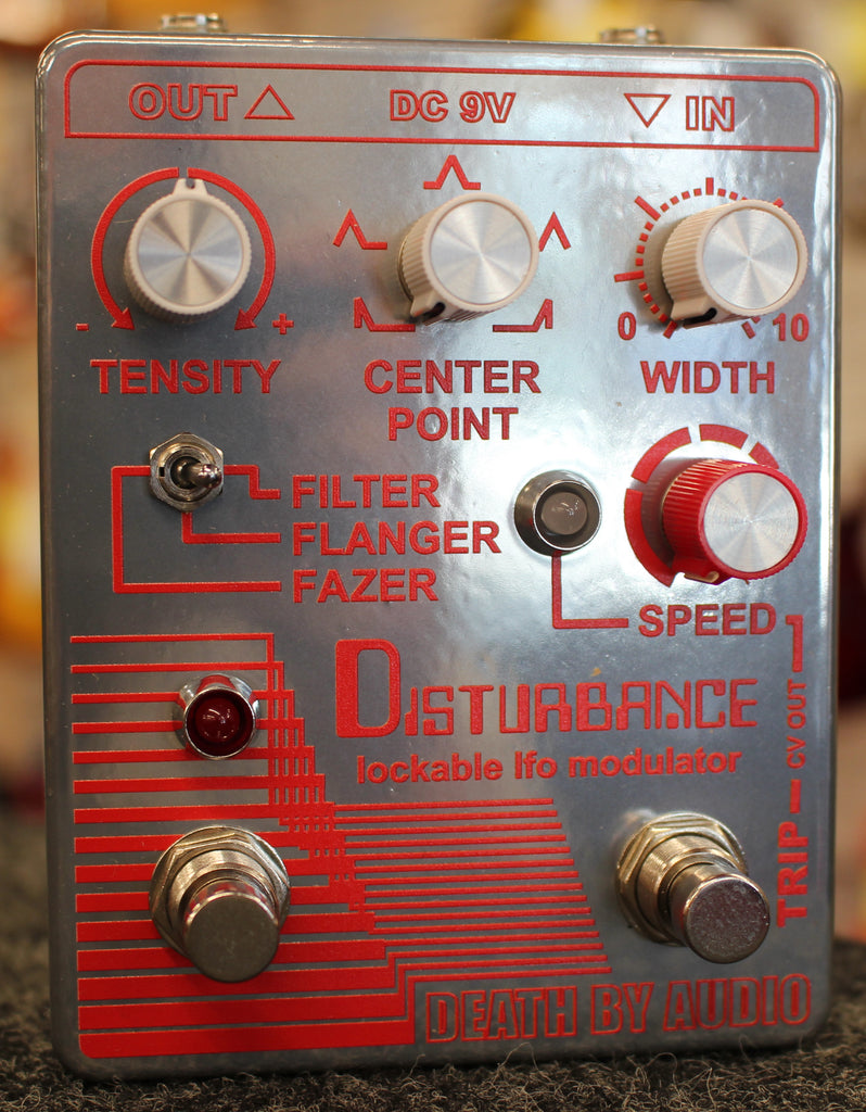 Death By Audio Disturbance Filter Modulator Guitar Effects Pedal - Dr. Guitar Music