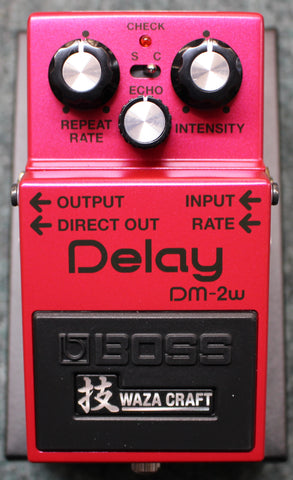 Boss DM-2W Waza Delay Guitar Effects Pedal