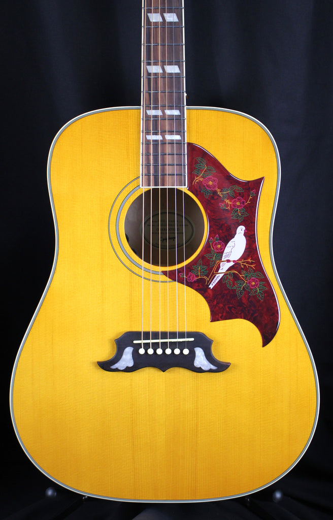 Epiphone Dove Studio Acoustic Electric Guitar w/Gigbag Natural