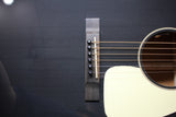 Martin USA DSS-16E Sloped Shoulder Dreadnought Black Smoke Acoustic Electric Guitar w/Soft Case