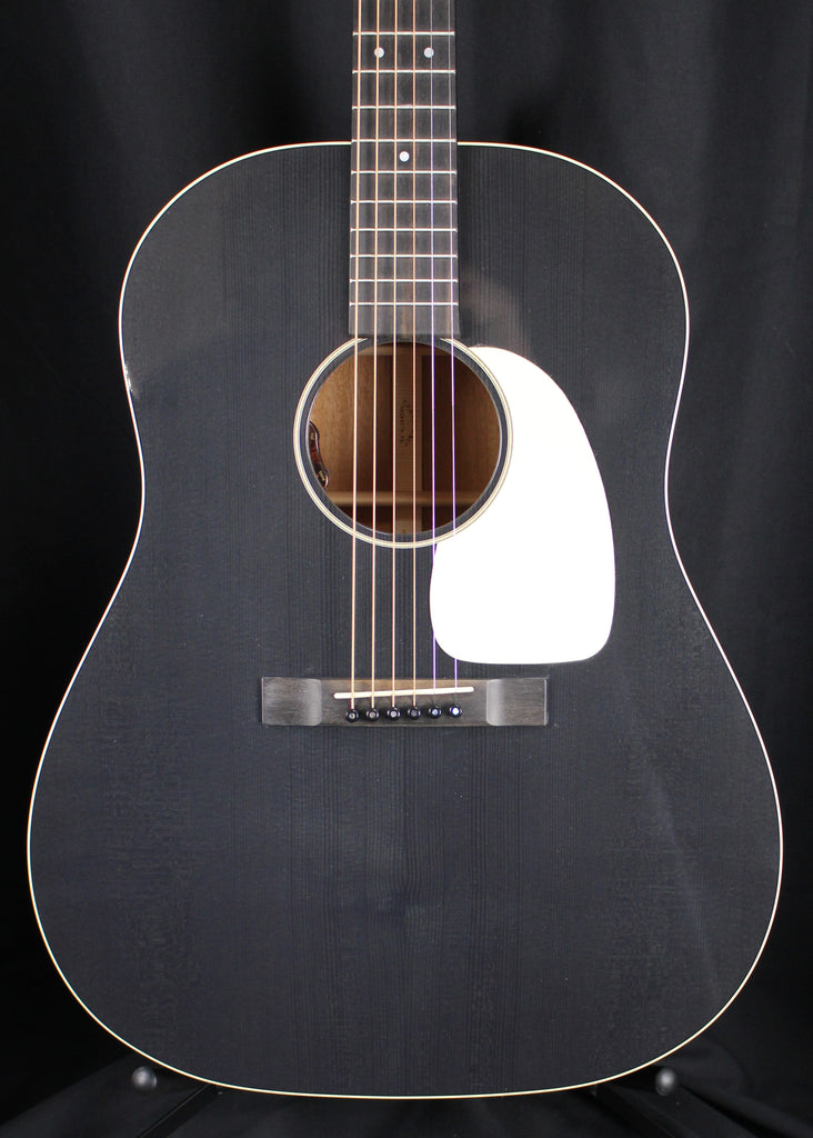 Martin USA DSS-16E Sloped Shoulder Dreadnought Black Smoke Acoustic Electric Guitar w/Soft Case