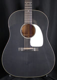 Martin USA DSS-16E Sloped Shoulder Dreadnought Black Smoke Acoustic Electric Guitar w/Soft Case