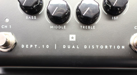 blackstar distortion pedal Blackstar Dept 10 Tube Driven Dual Distortion Guitar Effects Pedal – Dr. Guitar Music