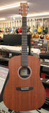 Martin X-Series DX-1E Mahogany HPL Dreadnought Acoustic Electric Guitar Natural w/Soft Case