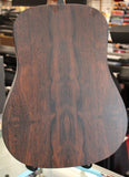 Martin X-Series DX-2E 12 Left Handed HPL Brazilian Rosewood Acoustic Electric 12 String Guitar Natural w/Gigbag