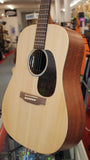 Martin DX2E Mahogany HPL Acoustic-Electric Guitar w/Soft Case