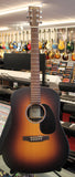 Martin DX2E HPL Ziricote Burst Dreadnought Acoustic-Electric Guitar w/Soft Case