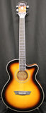 Washburn Festival EA15 Mini Jumbo Acoustic-Electric Guitar Sunburst