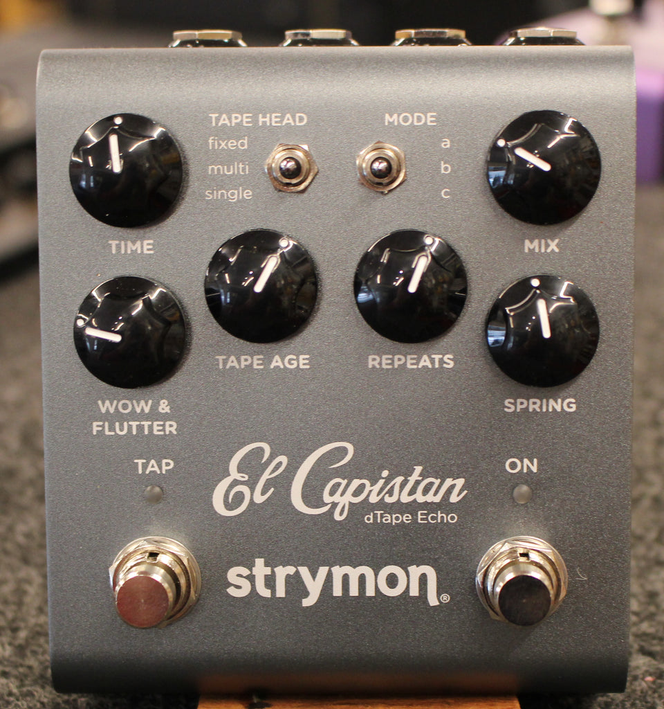 Strymon El Capistan V2 Digital Tape Echo Guitar Effects Pedal w/Box