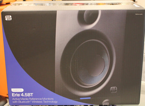 PreSonus ERIS 4.5 BT Bluetooth Media Studio Monitors (Pair) - Dr. Guitar Music