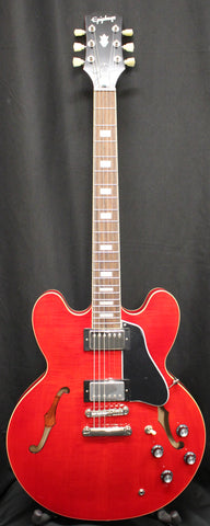 Epiphone ES-335 Figured Maple Semi-Hollow Electric Guitar Exclusive Cherry