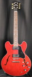 Gibson ES-335 Semi-Hollow Electric Guitar Sixties Cherry w/Case 8lbs 6oz