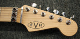EVH Striped Series Electric Guitar Red with Black Stripes