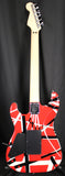 EVH Striped Series Electric Guitar Red with Black Stripes
