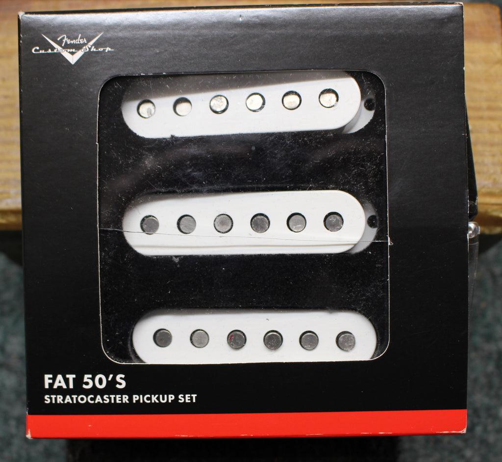 Fender Custom Shop Fat 50's Stratocaster Electric Guitar Pickups White