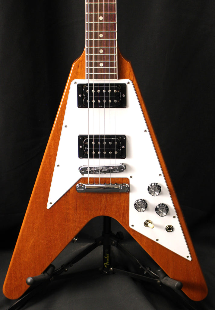 Gibson 70's Flying V Electric Guitar Antique Natural w/Case