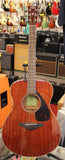 2025 Yamaha FS850 Mahogany Concert Acoustic Guitar Natural