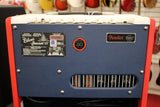 2026 Limited Fender Blues Junior IV Red/White/Blue Eminence Cannabis Rex 15 Watt 1x12 Tube Guitar Combo Amp w/Footswitch