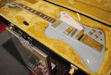 Epiphone Inspired by Gibson Custom 1963 Firebird V Electric Guitar Frost Blue w/Case