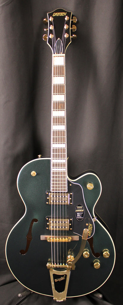 Gretsch G2420TG Streamliner Hollow Body w/Bigsby LTD Broad'Tron BT-3S Cadillac Green Electric Guitar 7lbs 3oz