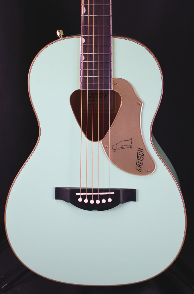 Gretsch G5021E Penguin Parlor Acoustic Guitar Mint Metallic