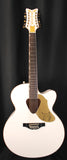 Gretsch G5022CWFE-12 Rancher Jumbo 12 String Acoustic Guitar White