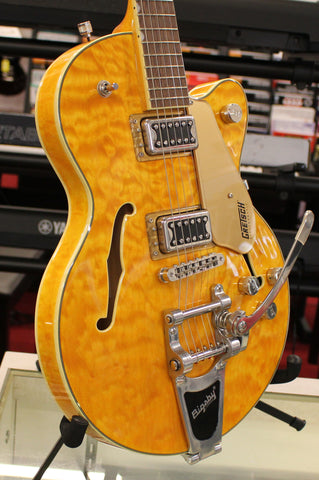Gretsch G5655T-QM Electromatic Center Block Jr. Single-Cut Quilted Maple Bigsby Speyside Electric Guitar