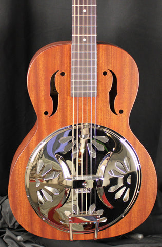 Gretsch G9200 Boxcar Round Neck Mahogany Acoustic Resonator Guitar Natural