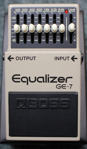 Boss GE-7 Equalizer Guitar Effects Pedal