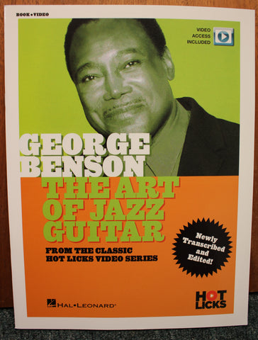 George Benson – The Art of Jazz Guitar Instructional Book Hot Licks Audio Online