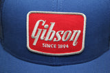 Gibson Canvas Trucker Hat Blue