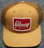Gibson Canvas Trucker Hat Tan